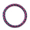 Jungle Framboise | Bracelet de perles de verre de l'Himalaya